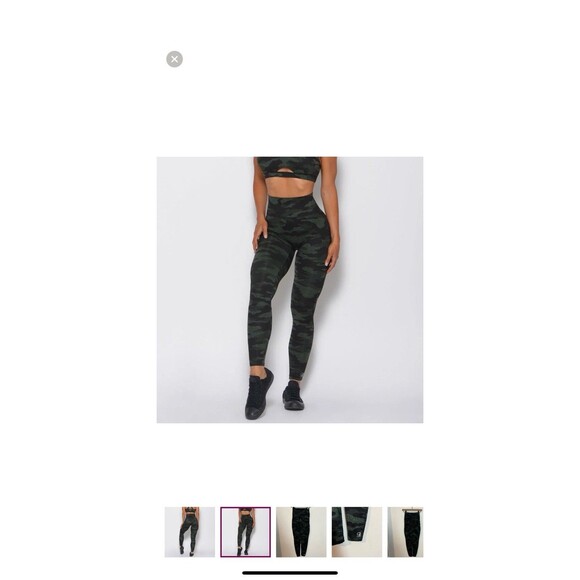 Camo Print Women's Leggings - Picture 2 of 10